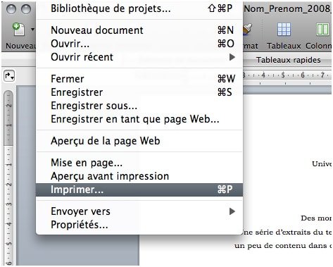 comment faire pour mettre un document en format pdf