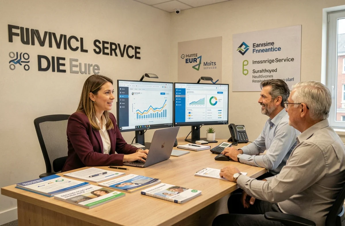 Courtier multi-services Idea Financement et Assurance dans l'Eure présentant des solutions de crédit et d'assurance